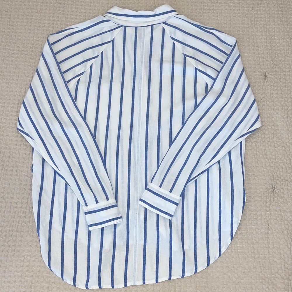 Z Supply Striped Blouse Size S - Picture 3 of 8